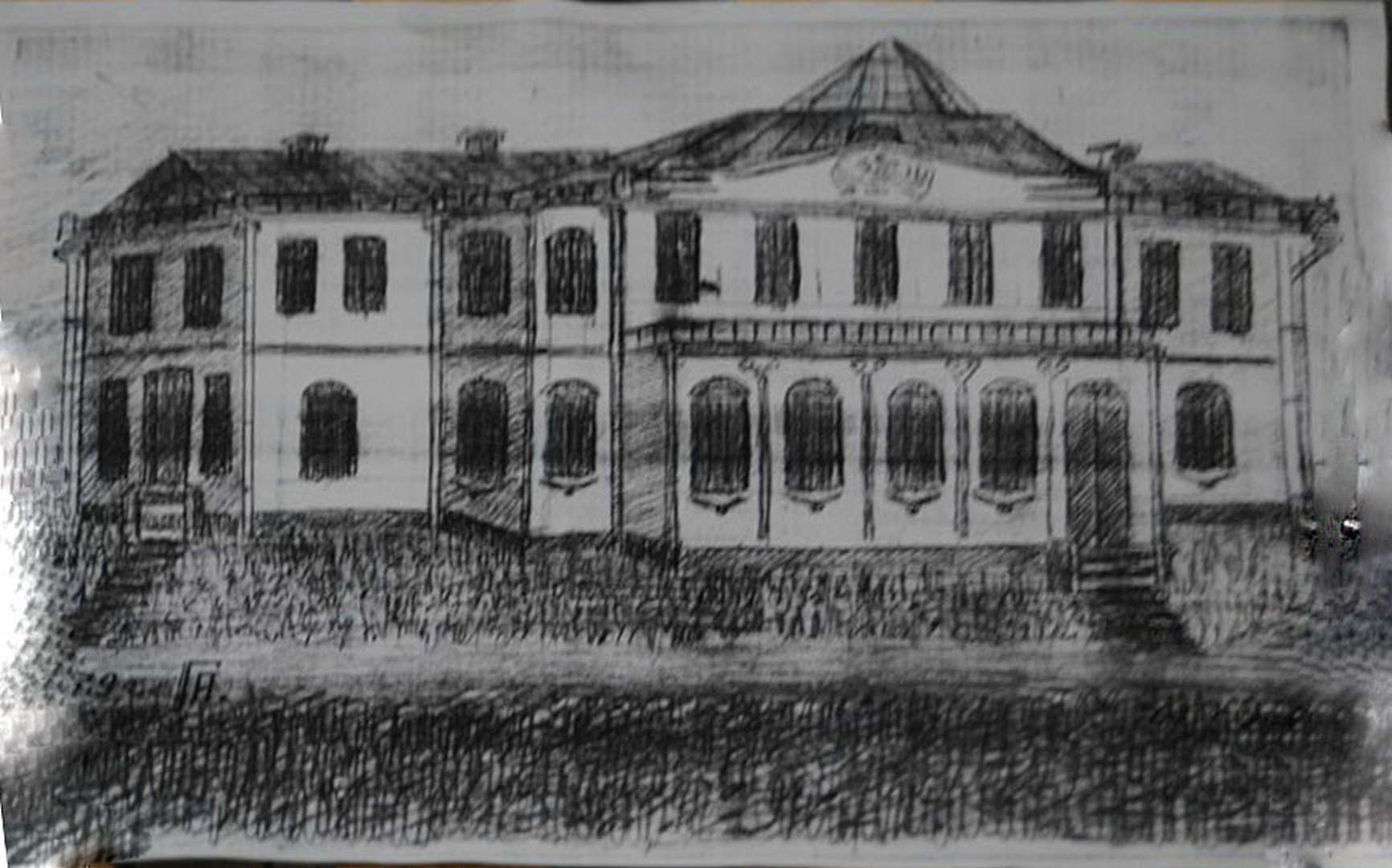 Рисунок главного дома
